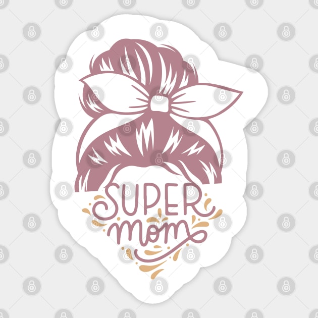 Super Mom Sticker by pokymike